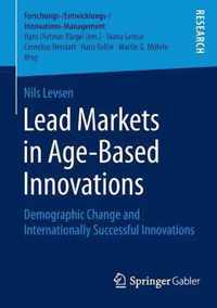 Lead Markets in Age-Based Innovations