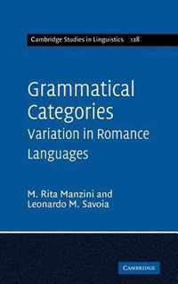 Grammatical Categories