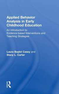 Applied Behavior Analysis in Early Childhood Education