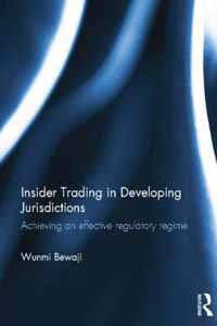 Insider Trading in Developing Jurisdictions