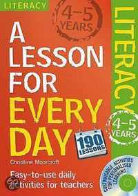 Lesson For Every Day: Literacy Ages 4-5