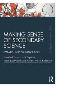 Making Sense Of Secondary Science