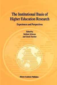 The Institutional Basis of Higher Education Research