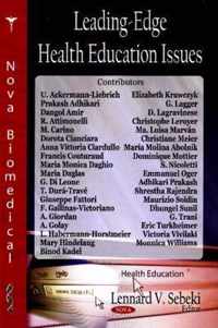 Leading-Edge Health Education Issues