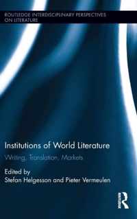 Institutions of World Literature