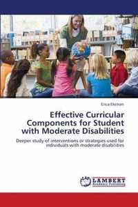 Effective Curricular Components for Student with Moderate Disabilities