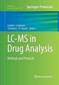 LC-MS in Drug Analysis: Methods and Protocols