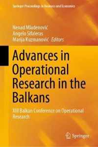 Advances in Operational Research in the Balkans