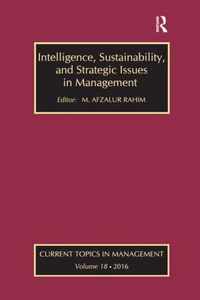 Intelligence, Sustainability, and Strategic Issues in Management