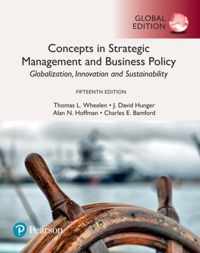 Concepts in Strategic Management and Business Policy