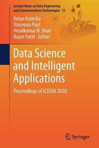 Data Science and Intelligent Applications