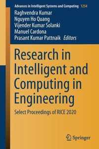 Research in Intelligent and Computing in Engineering