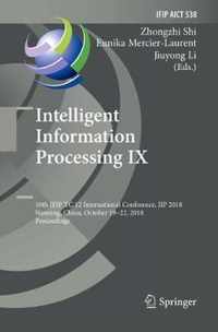 Intelligent Information Processing IX