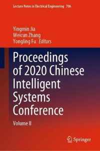 Proceedings of 2020 Chinese Intelligent Systems Conference