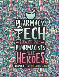 Pharmacy Tech Coloring Book