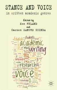 Stance And Voice In Written Academic Genres