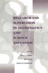 Research and Supervision in Mathematics and Science Education