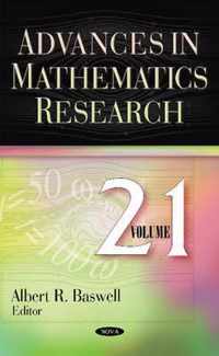 Advances in Mathematics Research