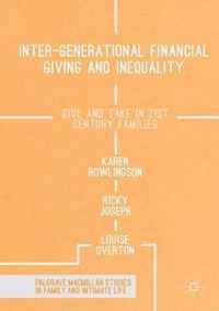 Inter-generational Financial Giving and Inequality