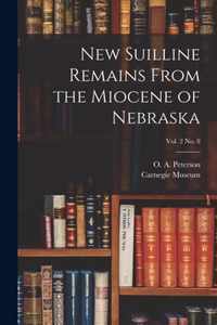 New Suilline Remains From the Miocene of Nebraska; vol. 2 no. 8