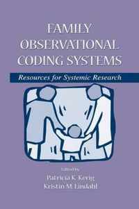 Family Observational Coding Systems