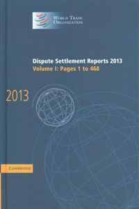 Dispute Settlement Reports 2013