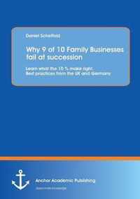 Why 9 of 10 Family Businesses Fail at Succession