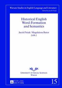 Historical English Word-Formation and Semantics