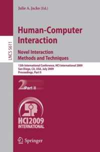 Human-Computer Interaction. Novel Interaction Methods and Techniques