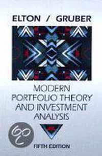 Modern Portfolio Theory and Investment Analysis