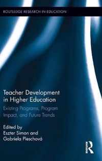 Teacher Development in Higher Education