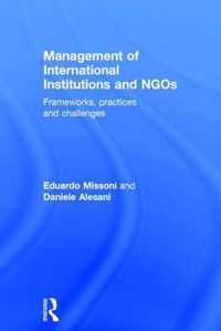 Management of International Institutions and NGOs