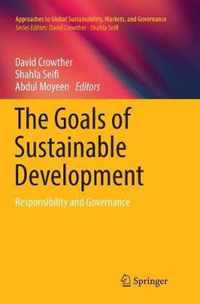 The Goals of Sustainable Development