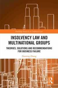 Insolvency Law and Multinational Groups