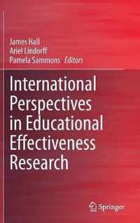 International Perspectives in Educational Effectiveness Research