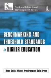 Benchmark & Threshold Standards in Higher Education