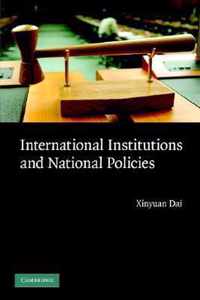 International Institutions and National Policies