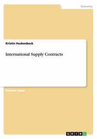 International Supply Contracts