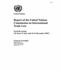 Report of the United Nations Commission on International Trade Law