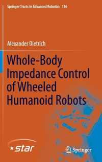 Whole-Body Impedance Control of Wheeled Humanoid Robots