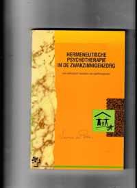 Hermeneutische psychotherapie zwakzinnig