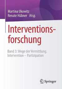 Interventionsforschung: Band 3