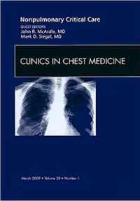 Nonpulmonary Critical Care, An Issue of Clinics in Chest Medicine