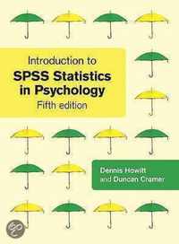 Introduction to SPSS Statistics in Psychology