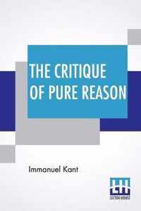 The Critique Of Pure Reason