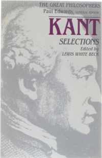 Kant Selections