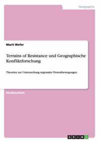 Terrains of Resistance und Geographische Konfliktforschung