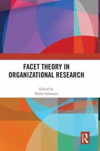 Facet Theory in Organizational Research