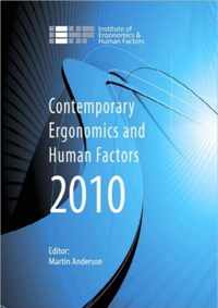 Contemporary Ergonomics and Human Factors 2010