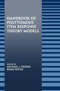 Handbook of Polytomous Item Response Theory Models